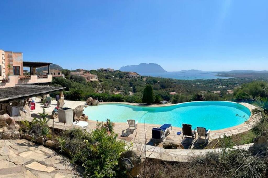 Villa And Pool Tavolara View Porto Istana Eksteriør bilde